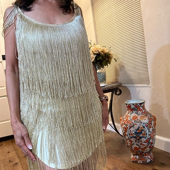 Custom made Taylor Swift look After Party Dress Sequin Cocktail Flapper Shaker! - Picture 3 of 12